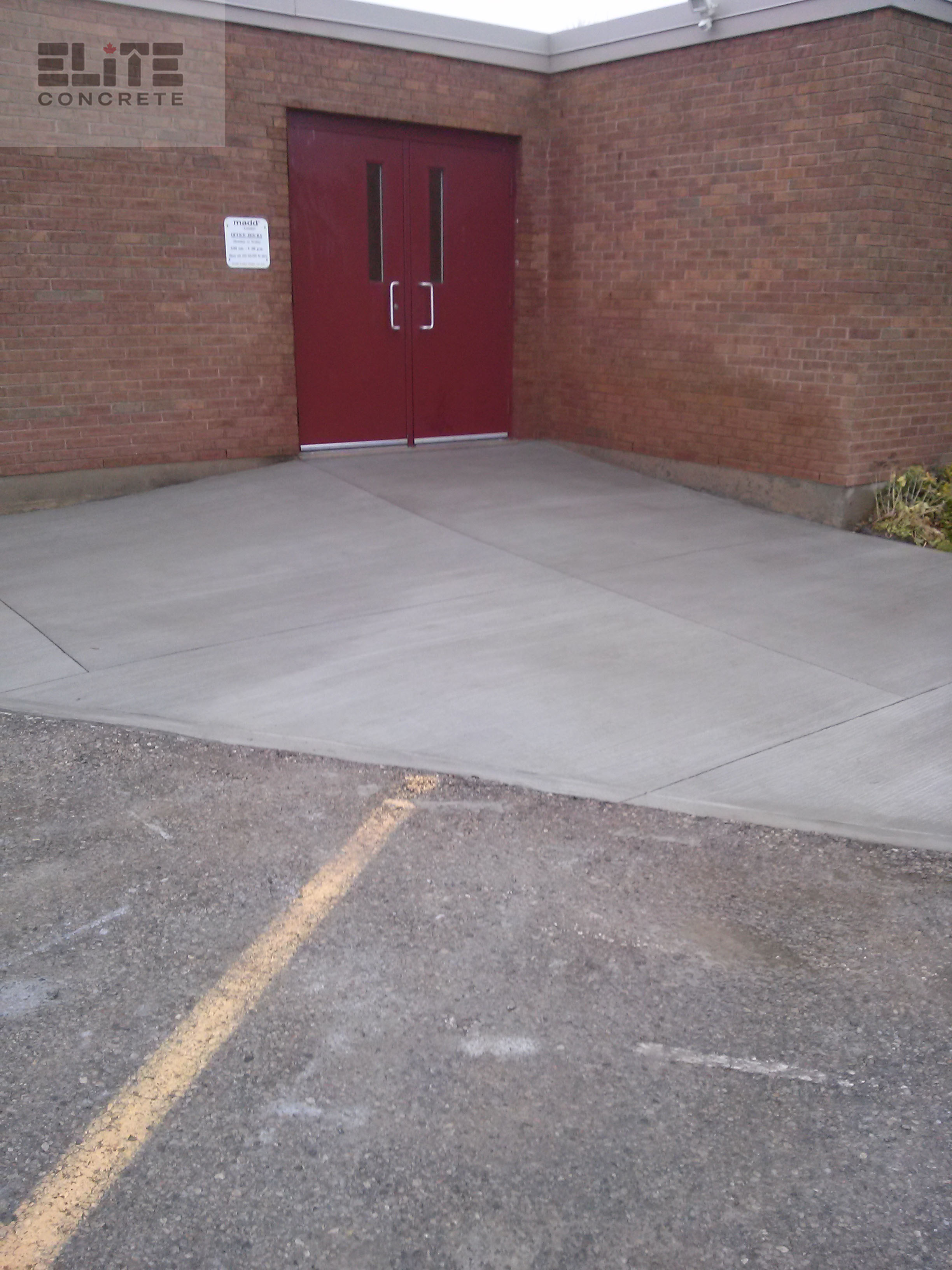 Wheel chair ramp in London Ontario